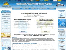Tablet Screenshot of partidasdenacimiento.eluruguayo.com