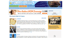 Desktop Screenshot of enciclopedia.eluruguayo.com